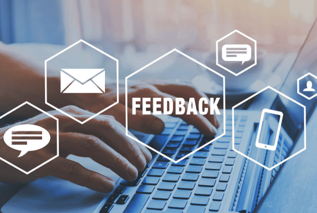 כתיבת משוב, הקלדת פידבק